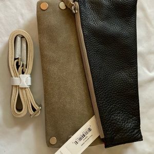 Hammit Handbag - Dillon 6-Way Fold Flap Snap Colorblock Medium Crossbody Bag